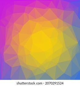 hellgelber und blauer Hintergrund, Vektorgrafik