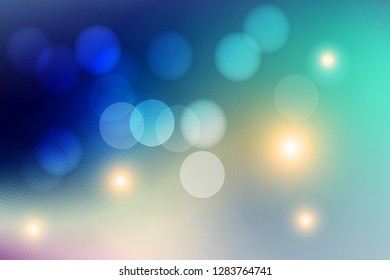 Bright polygonal background with light effects. Vector illustration.