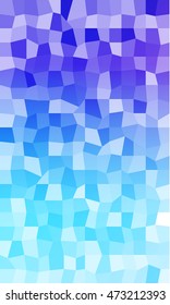 bright polygonal blue background. vector illustration. To realize your ideas in online design, business presentations.