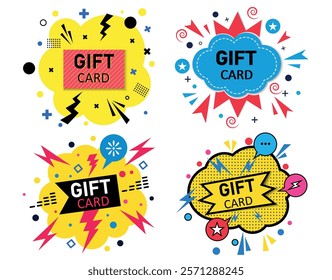 Bright Pop Art Gift Cards