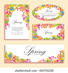 Bright poppies on a light background. Flower illustration for greeting cards, invitations. The composition of colors is suitable for printing on paper, cloth and other items.