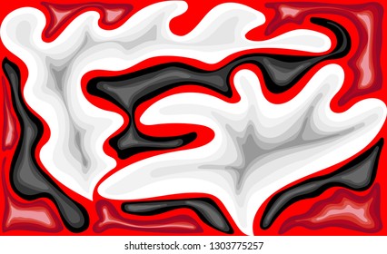 bright poster on the wall can serve as a backdrop backdrop decoration