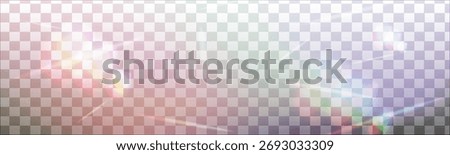 Bright prism overlay with diamond reflections. Neon light effect adds depth to a smooth gradient background, forming a glowing overlay and prism shine.