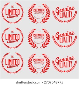 Design de etiqueta de produto brilhante em alta resolução para projetos digitais editáveis