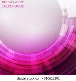 bright pulsating ring. brochure Design