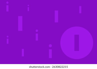 Fondo abstracto púrpura brillante con Formas geométricas y tonos variables