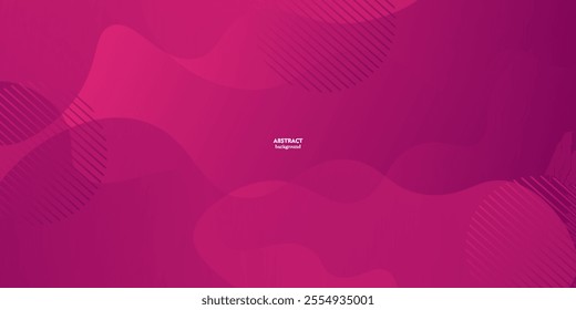 Bright purple abstract background with simple and wavy shapes. Colorful purple design. Popular and modern with 3d shadow concept. Eps10