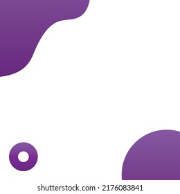 Fondo abstracto púrpura brillante. Gradiente suave. Formas geométricas. Fondo minimalista para diseño gráfico, sitio web, banner.