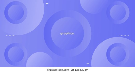 bright purple background with abstract circles. modern concept, eps 10