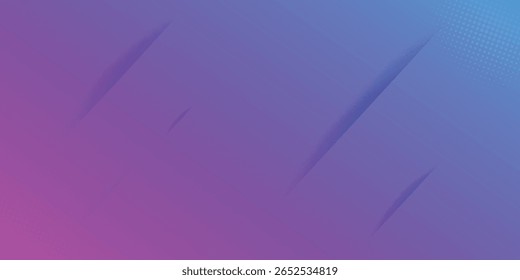 Fondo abstracto púrpura y azul brillante con rebanadas simples.