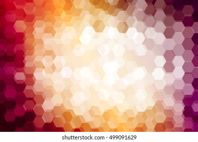 bright purple color hexagon background. vector illustration. for design, presentation