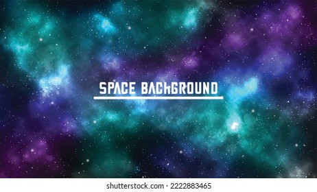 Bright purple cosmos.Magic stardust and shining stars.Colorful nebula and milky way.Realistic blue galaxy.Beautiful outer space.Vector cosmic illustration.Beautiful colorful space background.EPS10