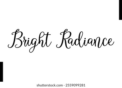 Bright Radiance text christmas holiday quotes istalist typography 