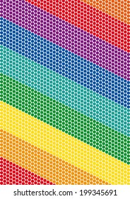 Bright rainbow background