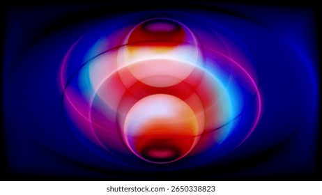 Bright rainbow background. 3D soft gradient. Futuristic phone wallpaper design. Dynamic swirl vortex shapes composition. Modern bg for poster, presentation, website. Vector illustration, Eps 10.