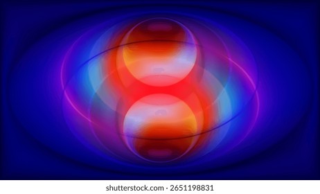 Bright rainbow background. 3D soft gradient. Futuristic phone wallpaper design. Dynamic swirl vortex shapes composition. Modern bg for poster, presentation, website. Vector illustration, Eps 10.