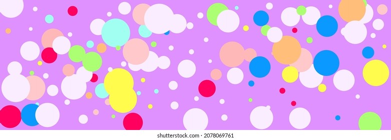 Bright Rainbow Color Kids Yellow Multicolor Design Pic. Dark Violet Pink Beige Children Background. Circles Vibrant Bordo White Indigo Pattern. Purple Red Green Pastel Blue Play Composition.