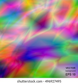 Bright Rainbow Colorful Versicolor Iridescent Abstract Background 