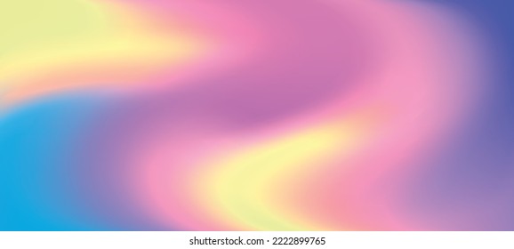 Bright rainbow holographic background with sparkles