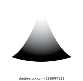Bright rainbow spectrum icon realistic vector illustration