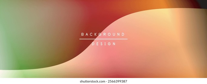 Bright rainbow style color gradient with curve round shape line background. Vector Illustration For Wallpaper, Banner, Illustration, landing page