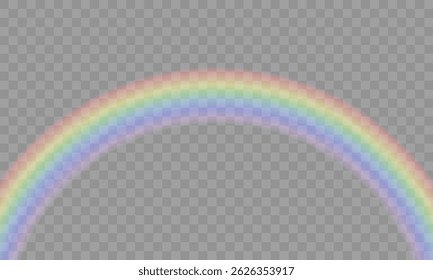 Bright rainy day with rainbow effect, isolated water droplets, and stormy backdrop — vector illustration for autumn, winter, or dynamic weather pattern designs

