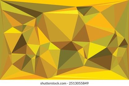 Fondo poligonal realista brillante para su recurso gráfico