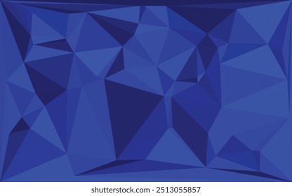 Fondo poligonal realista brillante para su recurso gráfico
