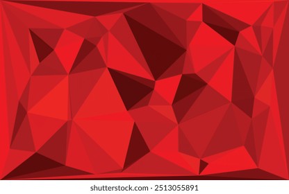 Fondo poligonal realista brillante para su recurso gráfico
