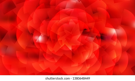 Bright Red Abstract Background Graphic