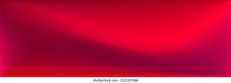 Fondo de la oficina en blanco rojo brillante. Vibrante Malla de degradado de onda Vivid. Color Rose Dark Wavy Gradient Mesh. Ilustración De Textura Desenfocada En Sangre Viva. El diseño moderno y luminoso neón.