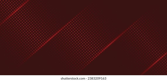 Bright red dynamic abstract vector background with diagonal lines. 3d cover business presentation banner for sale party event. Fast moving soft point shadow, vector. EPS10