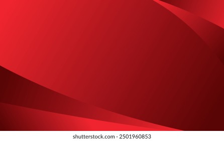 Bright red gradient abstract background