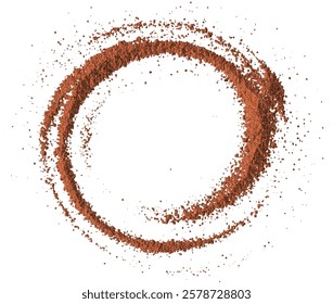 Bright red paprika powder scattered on a dark background, showcasing its rich texture and vibrant color. The fine granules and bold hue make it perfect for spice, cooking, and culinary-themed visuals.