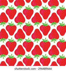 bright red strawberry background, strawberry wrapping design, berry background, 