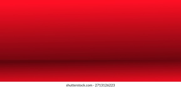 Bright red studio background with empty space, ideal for product display, marketing visuals, and clean content layouts.