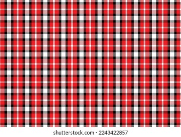 bright red tartan check simple background for flannel shirt skirt quilt duvet cover fashion fabric design