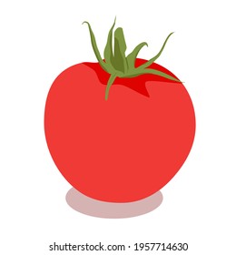 Bright red tomatoes  Provide a lot of vitamins