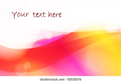 Bright red and yellow background