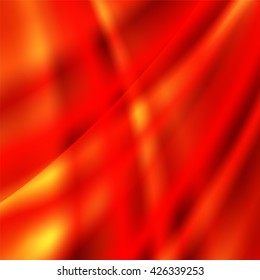 Bright red yellow background abstract. Vector illustration.