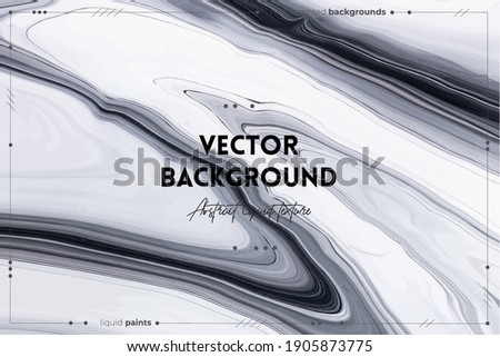 Bright resin art abstract background. Multicolor marble surface, mineral stone texture. Violet, orange and blue paint mix wallpaper. Fluid, color liquid flow effect. Watercolor, acrylic waves, swirls.