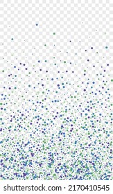 Bright Round Background Transparent Vector. Dot Flying Template. Multicolored Fun. Colorful Element Graphic. Polka Festival Design.