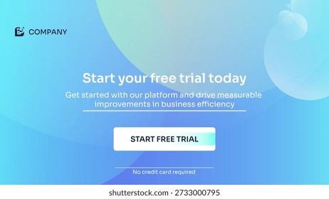 Bright SaaS CTA background with smooth gradients and flowing system layers, designed to convey ease of use, speed, and seamless user onboarding.