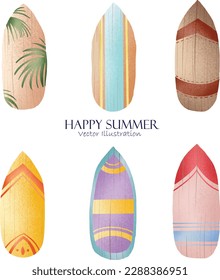bright safe board in summer by the sea