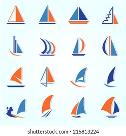 Bright Sailboat