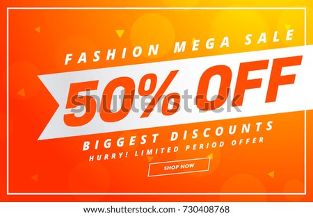 bright sale banner design vector template for your promotion