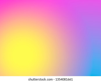 Bright saturated gradient background