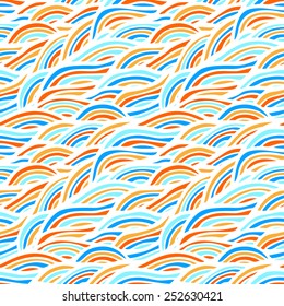 Bright seamless background, vector illustration