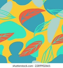 Bright Seamless Classic Spring Decor Art. Blue Seamless Abstract Simple Lines, Seamless Wallpaper. Light Repetitive Decoration Retro Template Print. 
