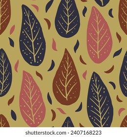 Bright Seamless Creative Fresh Quill Design. Gradient Repeated Abstract Vintage Scribble, Seamless Art. Dark Endless Fashion Artistic Watercolor Print. 